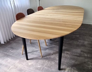 table ovale 2 allonges